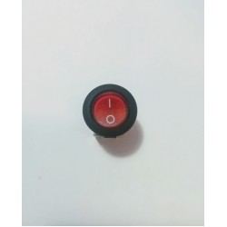 Μικροδιακόπτης φωτιζόμενος συσκευών στρογγυλός 3P  (0-1) - MIRS-101-8