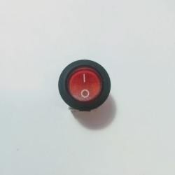 Μικροδιακόπτης φωτιζόμενος συσκευών στρογγυλός 3P  (0-1) - MIRS-101-8