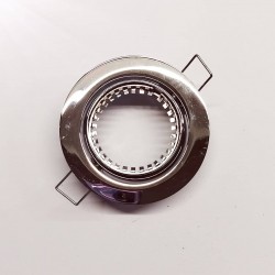 Σπότ χωνευτό στρογγυλό κινητό MR16 - Νίκελ 