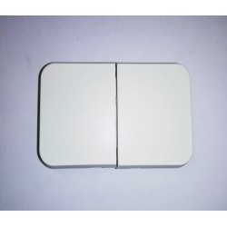 Πλακιδιο Διακόπτη K/R - Λευκό - niko 