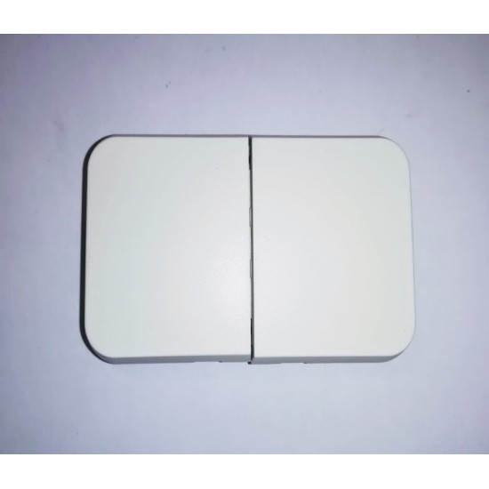 Πλακιδιο Διακόπτη K/R - Λευκό - niko 