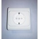 Πρίζα σούκο 2P+E 16A 250V~ White / niko