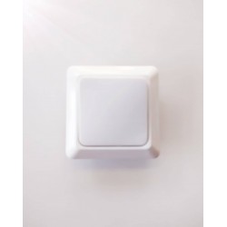 Διακόπτης αλέ ρετούρ  λευκό - NOREL - ELKO 