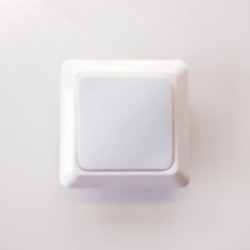 Διακόπτης αλέ ρετούρ  λευκό - NOREL - ELKO 