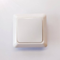 Διακόπτης απλός ιβουάρ - NOREL - ELKO 