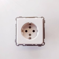 Πρίζα σούκο - Λευκό - NOREL - ELKO 