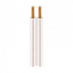 Καλώδιο - NYFAZ έυκαμπτο HO3VH-H 2X0.50 - Λευκό 