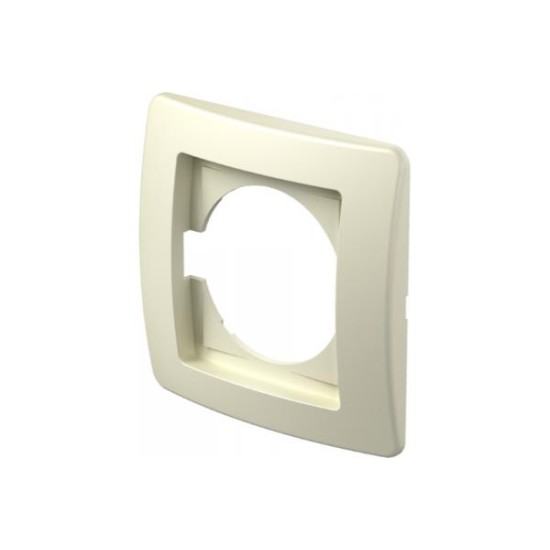 Πλαίσιο διακοσμητικό 1 Θέσης λευκό PW / TEM EKONOMIK  