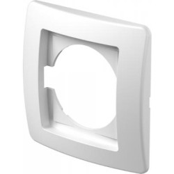 Πλαίσιο διακοσμητικό 1 Θέσης λευκό PW / TEM EKONOMIK  