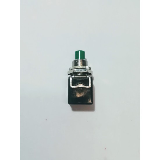Μπουτόν πράσινο Push Off - Φ12 - 4A/250V - PBS-13B