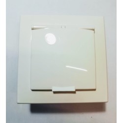 Πρίζα σούκο - Καπάκι - Λευκό - Alora - PEHA 