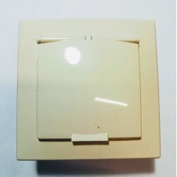 Πρίζα σούκο - Καπάκι - Κρέμ - Alora - PEHA 