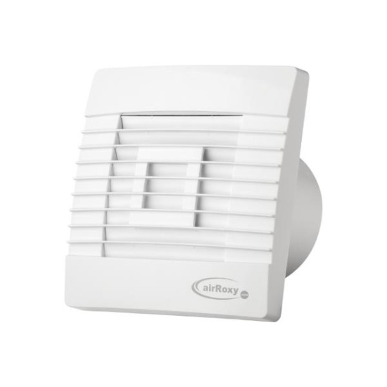 Εξαεριστήρας λουτρού λευκός Φ120mm με αυτόματες περσίδες - PRESTIGE - PLANET ENERGY