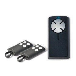 Universal KIT Τηλεχειρισμού 12-25V AC/DC - 2 Καναλιών με δύο τηλεχειριστήρια 4 Καναλιών Radiogate KIT - SCS Sentinel