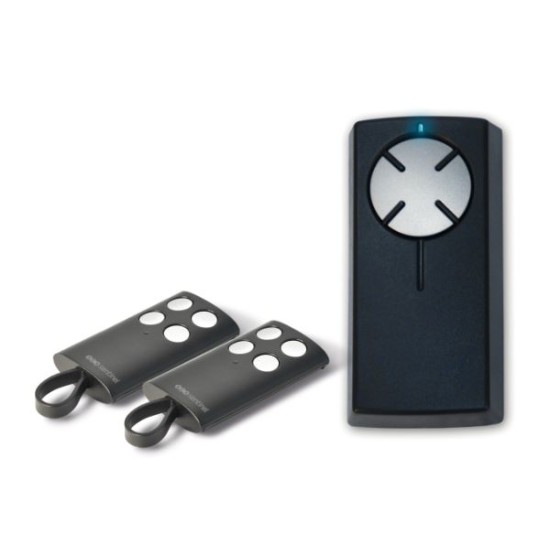 Universal KIT Τηλεχειρισμού 12-25V AC/DC - 2 Καναλιών με δύο τηλεχειριστήρια 4 Καναλιών Radiogate KIT - SCS Sentinel