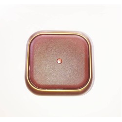 Διακόπτης απλός φωτιζόμενος / Μπρονζέ-Καφέ - Μηχανισμός/Πλακίδιο/Πλαίσιο Reflex - Busch-Jaeger