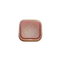 Διακόπτης απλός φωτιζόμενος / Μπρονζέ-Καφέ - Μηχανισμός/Πλακίδιο/Πλαίσιο Reflex - Busch-Jaeger