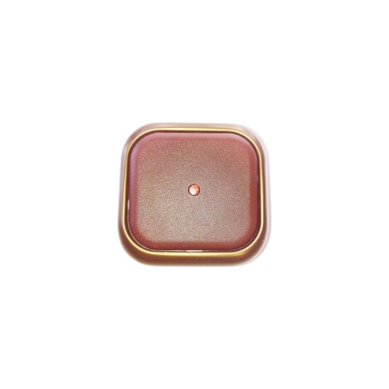 Διακόπτης απλός φωτιζόμενος / Μπρονζέ-Καφέ - Μηχανισμός/Πλακίδιο/Πλαίσιο Reflex - Busch-Jaeger