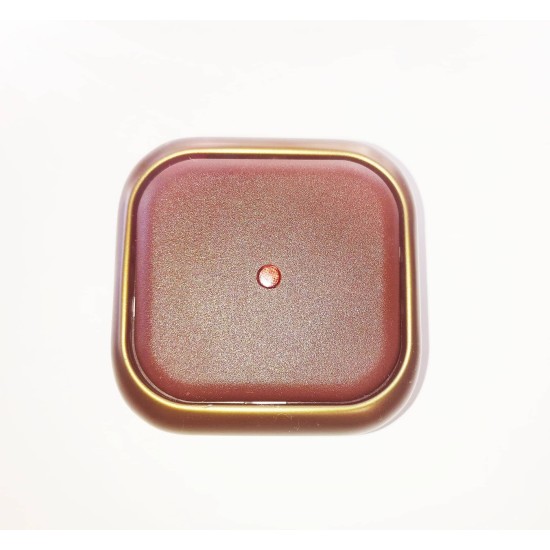 Διακόπτης απλός φωτιζόμενος / Μπρονζέ-Καφέ - Μηχανισμός/Πλακίδιο/Πλαίσιο Reflex - Busch-Jaeger