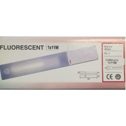 Fluorescent light White PL 1x11W - Reglette compact600