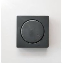 Rotary dimmer graphit - Plate Solo/future - Busch-Jaeger