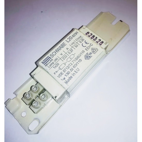 Ballast φθορισμού L18W -823H - SCHWABE 