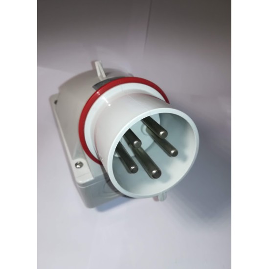 Φίς αρσενικό επίτοιχο IP44 5X32A - Schyller 