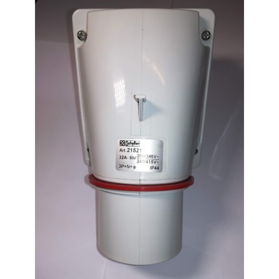 Φίς αρσενικό επίτοιχο IP44 5X32A - Schyller 