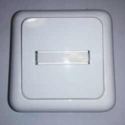 Μπουτόν επιγραφής με λαμπάκι λευκό - Sifnos 767 - aliberti