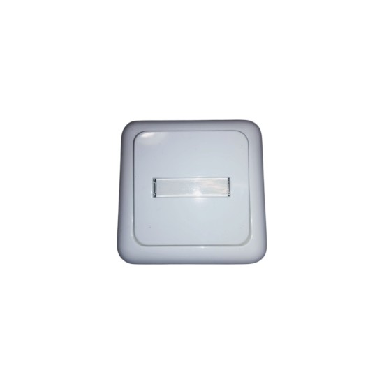 Inscription Button with lamp white - Sifnos 767 - aliberti