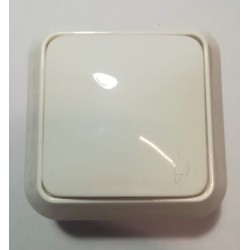 Socket 2P+E with lid - White - Siros575 - aliberti