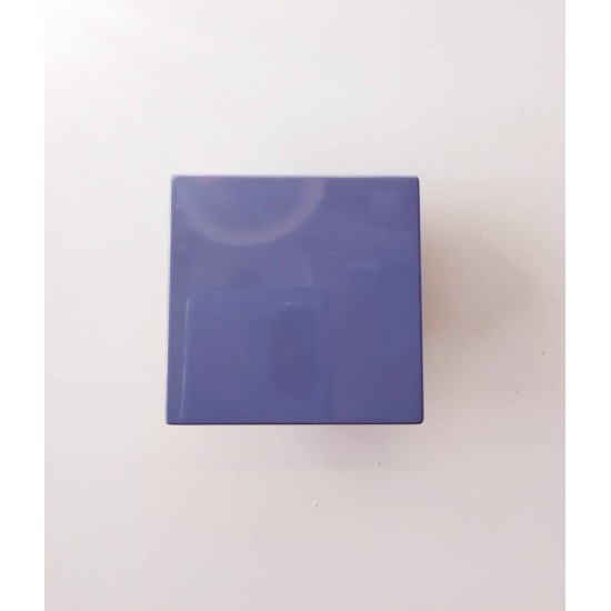 Διακόπτης απλός μπλέ - Πλακίδιο Solo - Busch-Jaeger