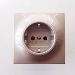 Πρίζα σούκο - Σαμπάνια μηχανισμός/Πλακίδιο Impuls - Busch-Jaeger