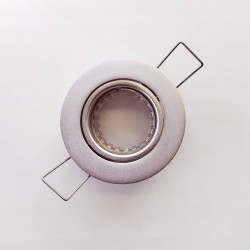 Σπότ χωνευτό στρογγυλό κινητό MR11 - Νίκελ μάτ