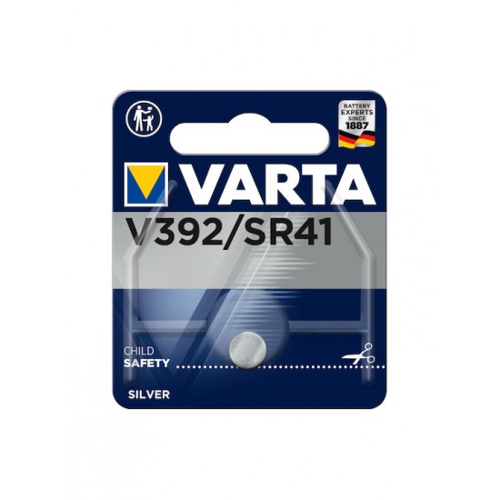 Μπαταρία Silver Oxide 1.55V 00392-SR41 - VARTA 