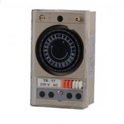 Χρονοδιακόπτης αναλογικός 24 Ώρες Εξωτερικός πλαστικός ΤΒ-17 - ALION