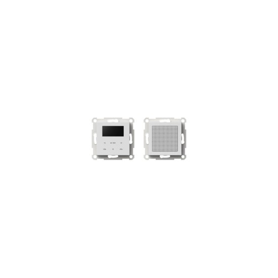 Χωνευτό ραδιόφωνο + Ηχείο με DAB Bluetooth  230V~ PW Λευκό XO LOGIQ TEM