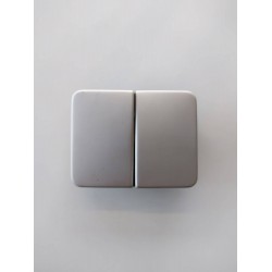 Πλακίδιο διακόπτη απλό / αλε ρετούρ τιτάνιο για μηχ/σμο alpha nea/alpha exclusive - Busch-Jaeger