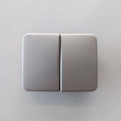 Πλακίδιο διακόπτη απλό / αλε ρετούρ τιτάνιο για μηχ/σμο alpha nea/alpha exclusive - Busch-Jaeger