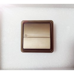 Διακόπτης απλός μπρονζέ - Μηχανισμός/Πλακίδιο/Πλαίσιο Trazo - Niessen