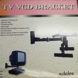 Βάση τηλέορασης VCD Ασημί  - Audioline