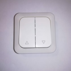 Μπουτόν ρολλών λευκό επίτοιχο - U1194 - MINI 