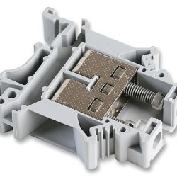 Κλέμμα ράγας 16mm - Γκρί - UK16N - Phoenix Contact