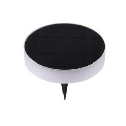 Φωτιστικό μπηχτό ηλιακής ενέργειας εξωτερικού χώρου IP65 / 1,5W 3000K-6000k σε μαύρη απόχρωση Utah (80205010S) - Inlight