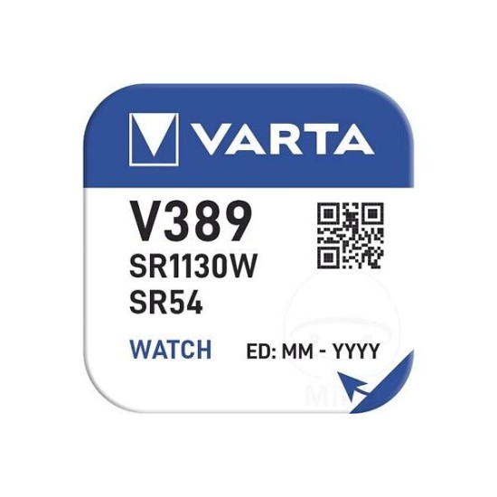 Μπαταρία Silver Oxide 1.55V 00389 - VARTA 