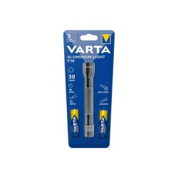 Φακός χειρός aluminium Light F10 LED 5x5mm - 2xAA 1,5V LR6 - 123468 - VARTA