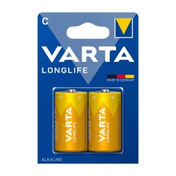 Μπαταρία αλκαλική 4114 LR14/1.5V C - 2τεμ - VARTA