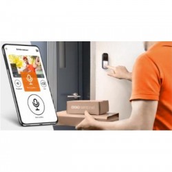 WI-FI Μπουτονιέρα με κάμερα & Ασύρματο κουδούνι 1 Κατοικίας - VisioBell - Sentinel