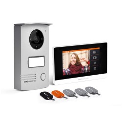 Κίτ έγχρωμης Θυροτηλεόρασης ανοικτής ακρόασης 1 Κατοικίας - VisioDoor 4.3+RFID - Sentinel