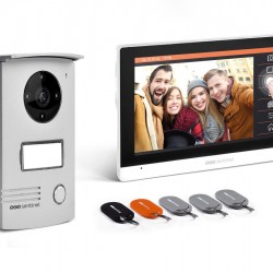 Κίτ έγχρωμης Θυροτηλεόρασης ανοικτής ακρόασης 1 Κατοικίας - VisioDoor 7+RFID - Sentinel